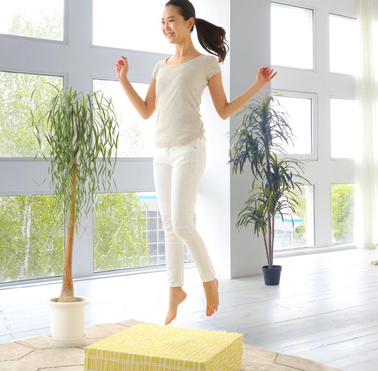 クッションでトランポリン!?3